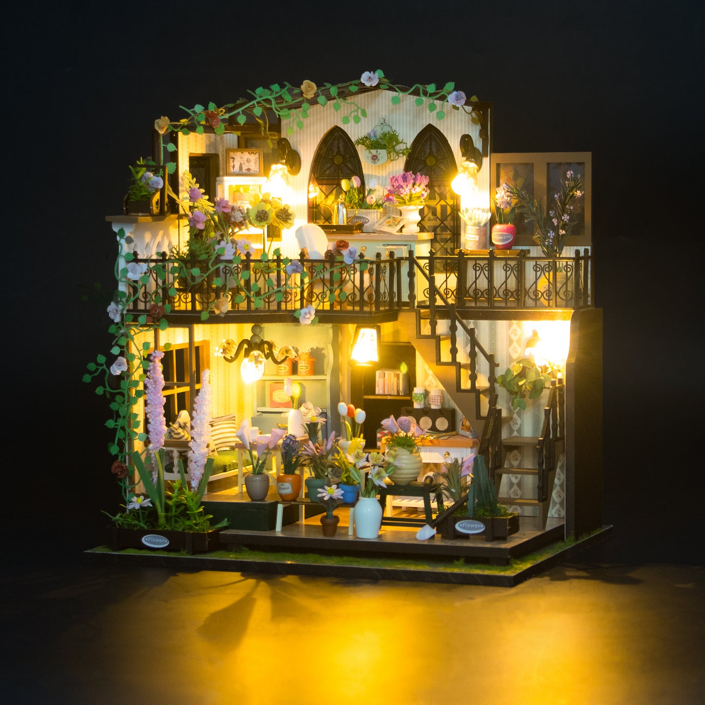 Darcy Flower House DIY Miniature House