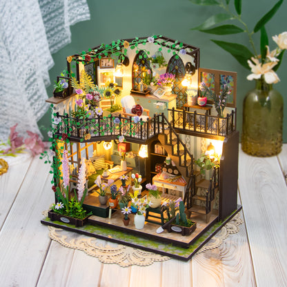 Darcy Flower House DIY Miniature House