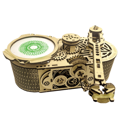 Drawing Machine V2 3D Mechanical Wooden Puzzle