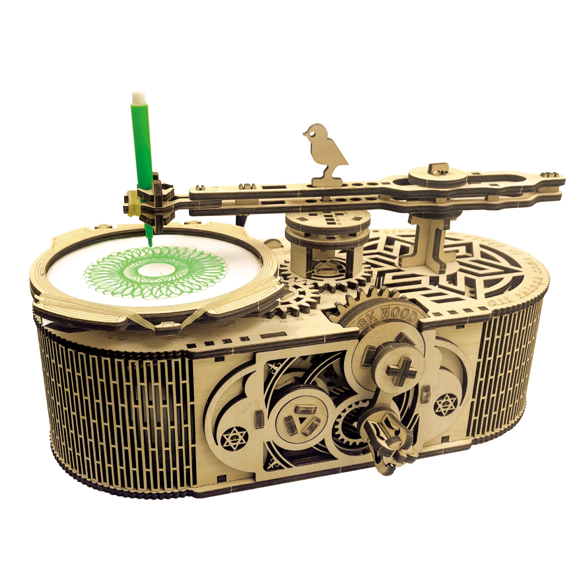 Drawing Machine V2 3D Mechanical Wooden Puzzle