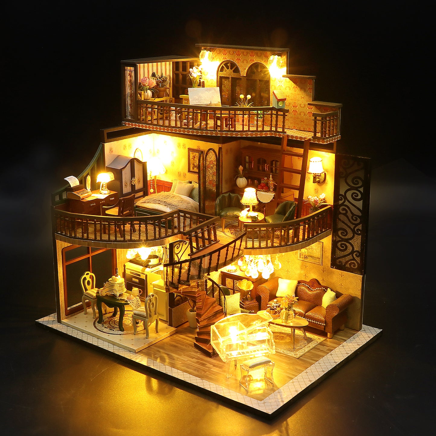 Dream Building Pavilion DIY Miniature House