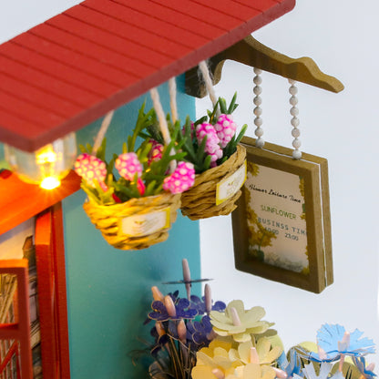 Flower Leisure Time DIY Miniature House