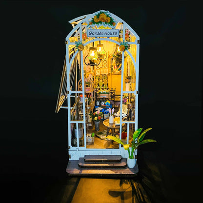 Garden House V2 DIY Miniature Book Nook