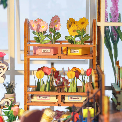 Garden House V2 DIY Miniature Book Nook