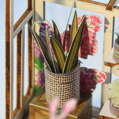 Garden House V2 DIY Miniature Book Nook