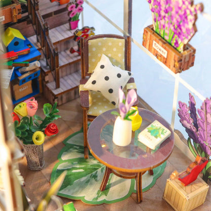 Garden House V2 DIY Miniature Book Nook