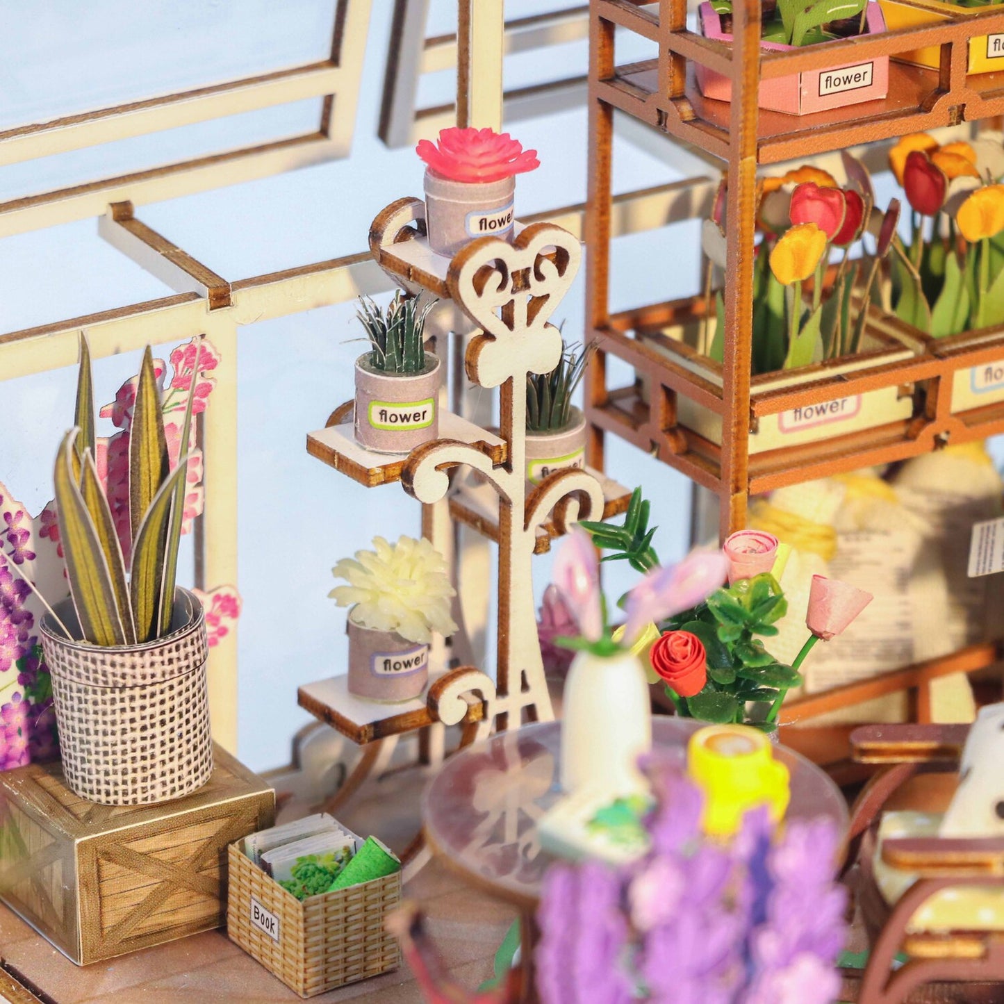 Garden House V2 DIY Miniature Book Nook