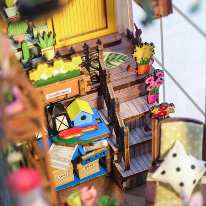 Garden House V2 DIY Miniature Book Nook