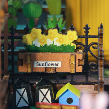 Garden House V2 DIY Miniature Book Nook
