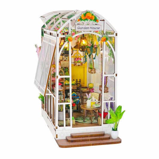 Garden House V2 DIY Miniature Book Nook