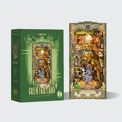 Green Fairyland DIY Miniature Book Nook