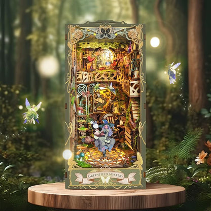 Green Fairyland DIY Miniature Book Nook