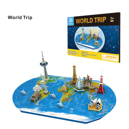 World Trip 3D Puzzle Large