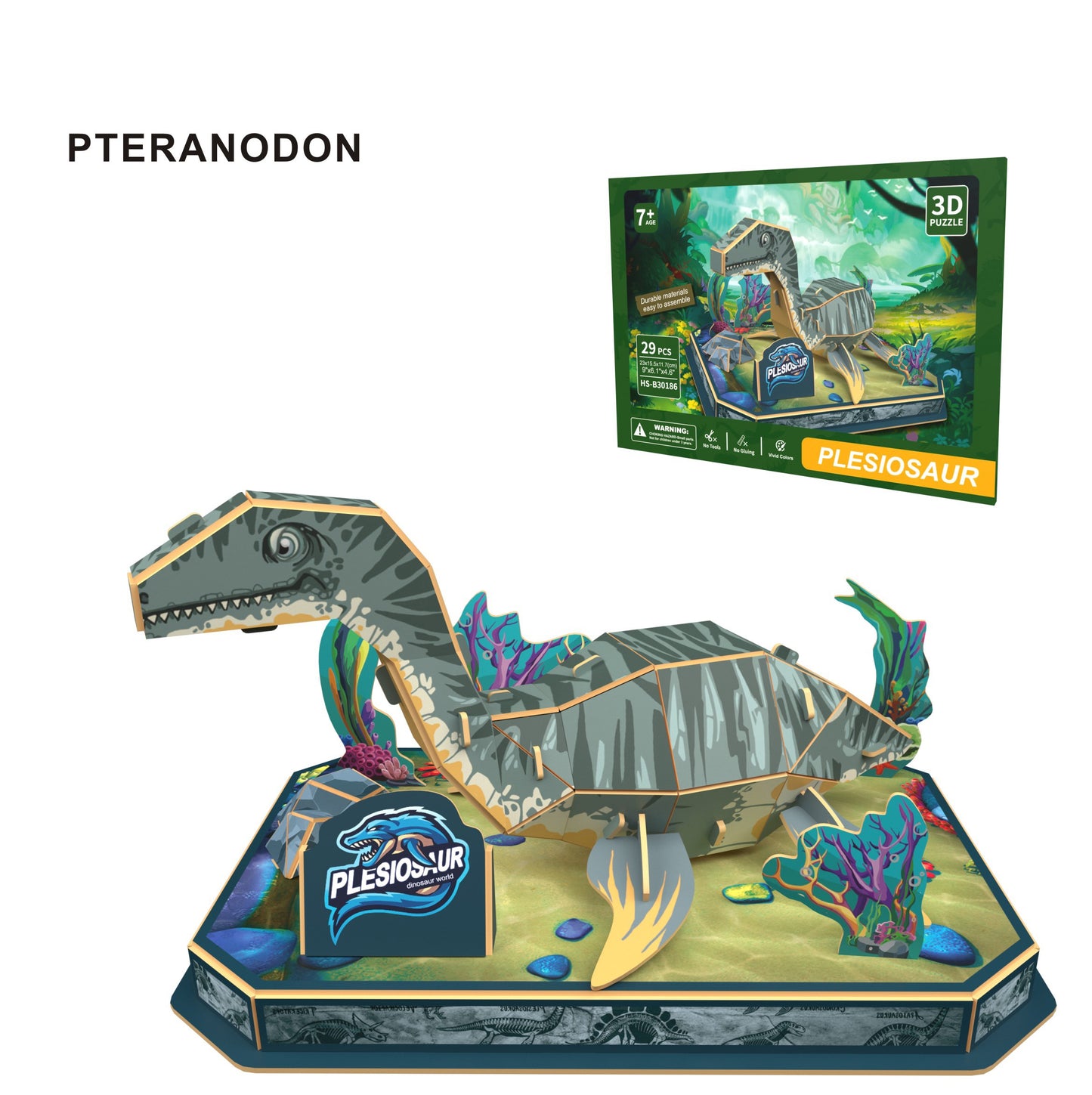 Pleasiosaur 3D Puzzle