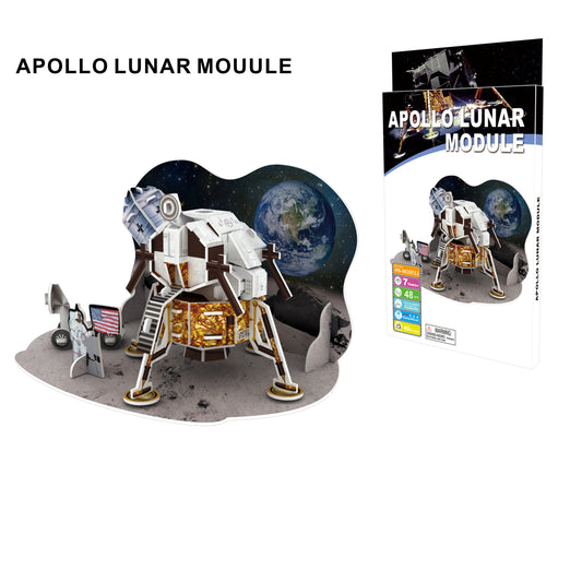 Apollo Lunar 3D Foam Puzzle Small