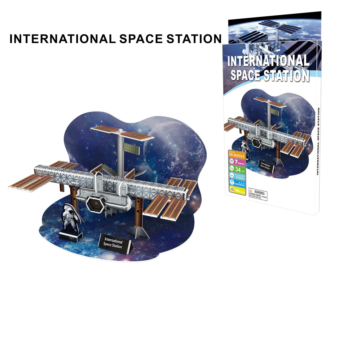 International Space Station 3D Foam Puzzle Small