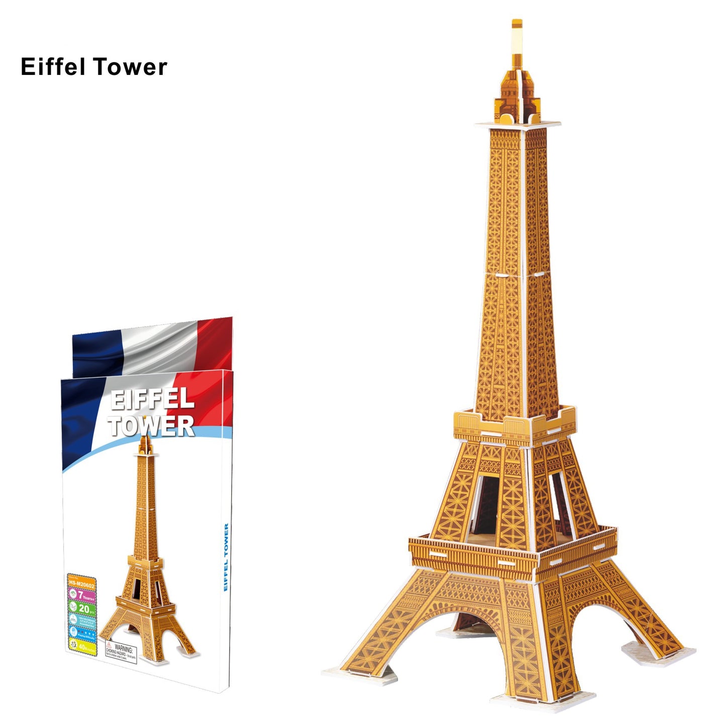 Eiffel Tower 3D Puzzle Small