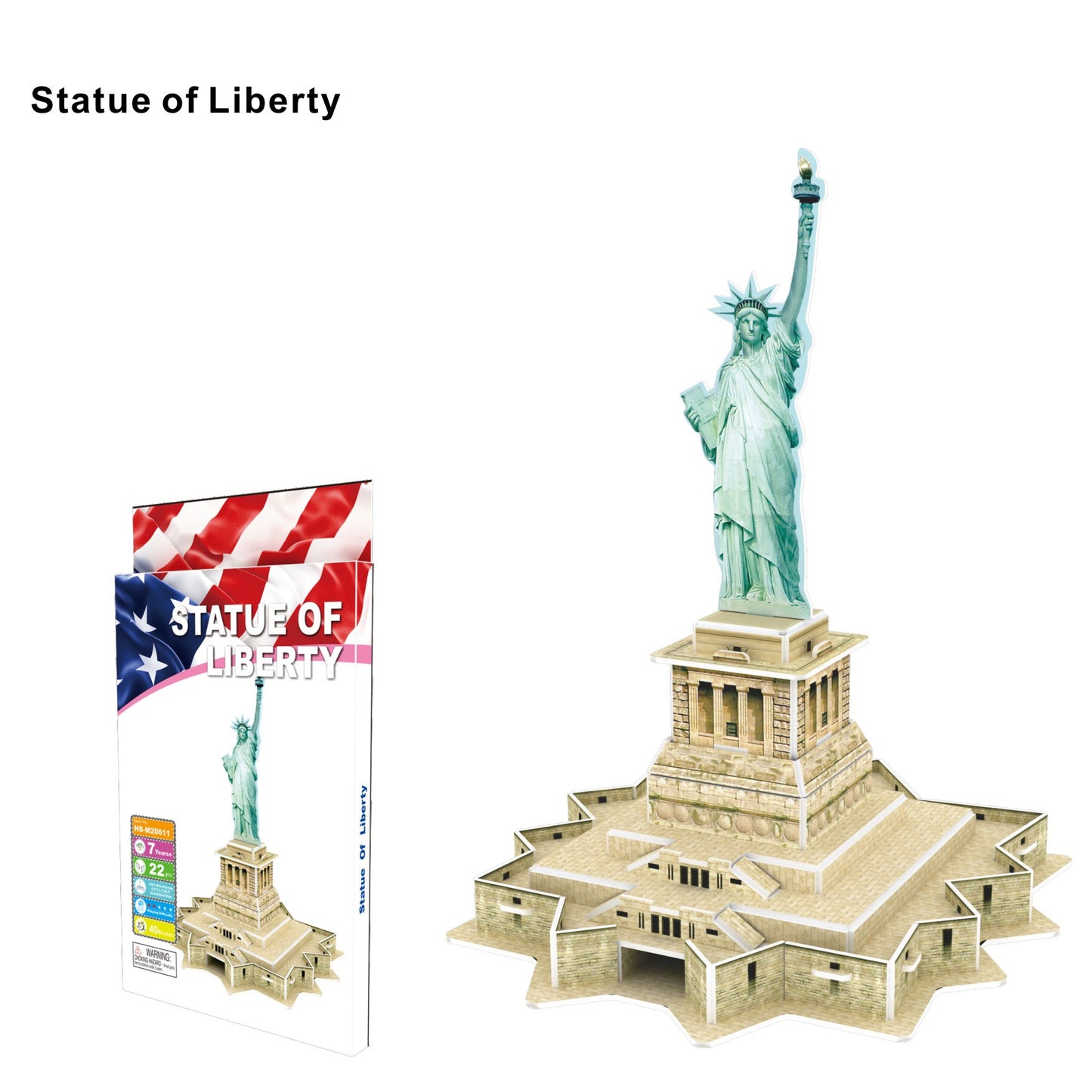 Statue Of Liberty 3D Puzzle Small