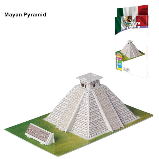 Mesoamerican Pyramid 3D Puzzle Small