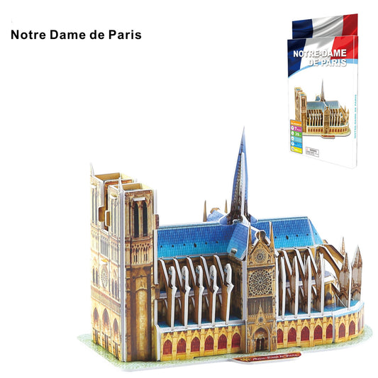 Notre Dame De Paris 3D Puzzle Small