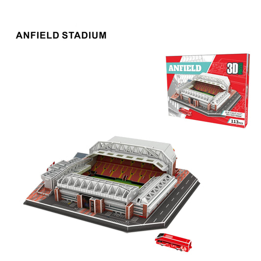 Anfield Liverpool Stadium 3D Puzzle Large