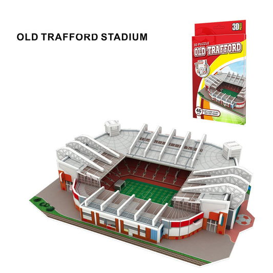 Old Trafford Manchester United Stadium 3D Puzzle Small