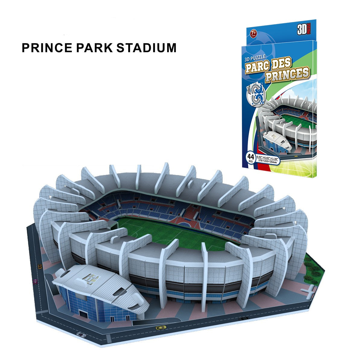 Parc Des Princes PSG Stadium 3D Puzzle Small