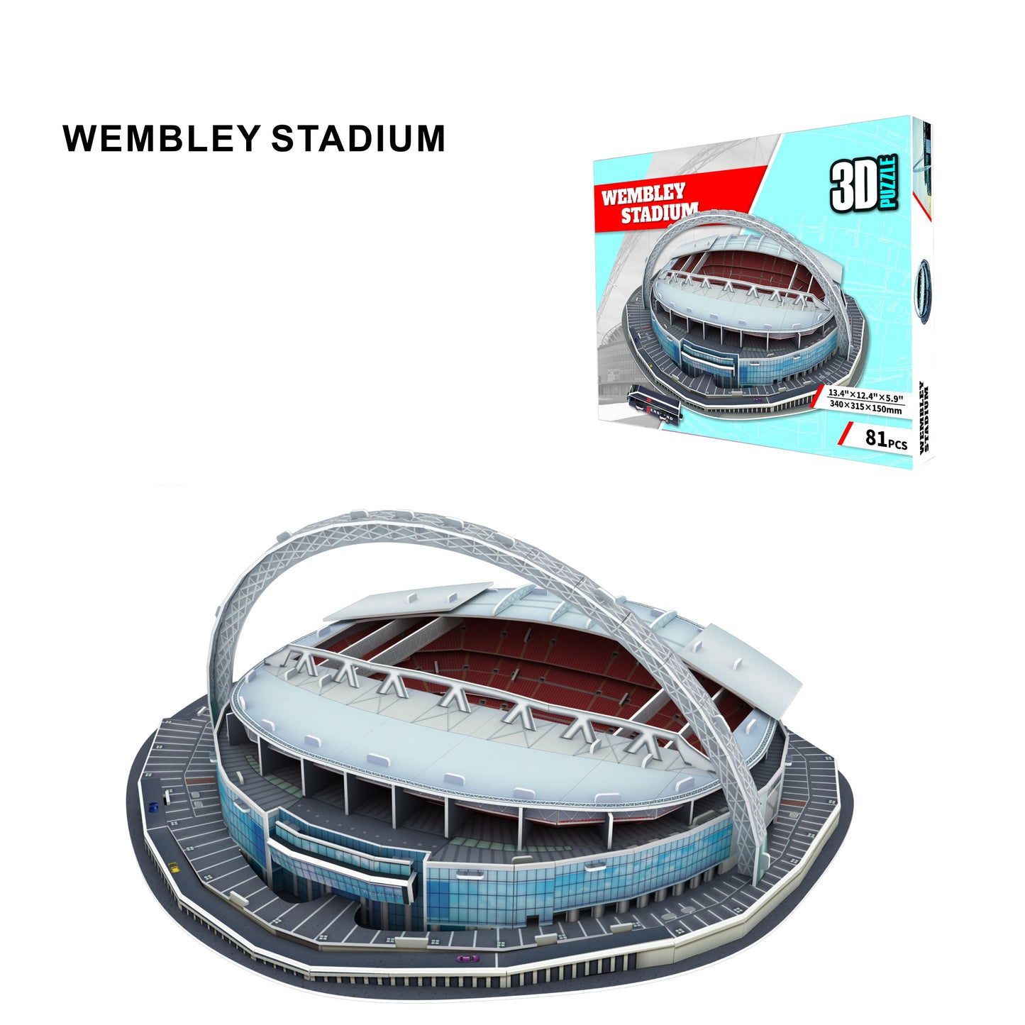 Wembley Stadium 3D Puzzle Large