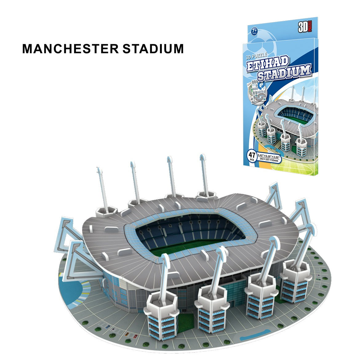 Etihad Manchester City Stadium 3D Puzzle Small