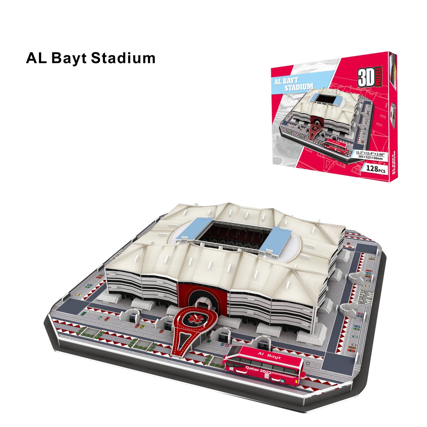 Al Bayt Stadium 3D Puzzle Large