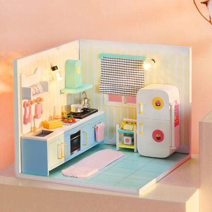 Happy Kitchen DIY Miniature House