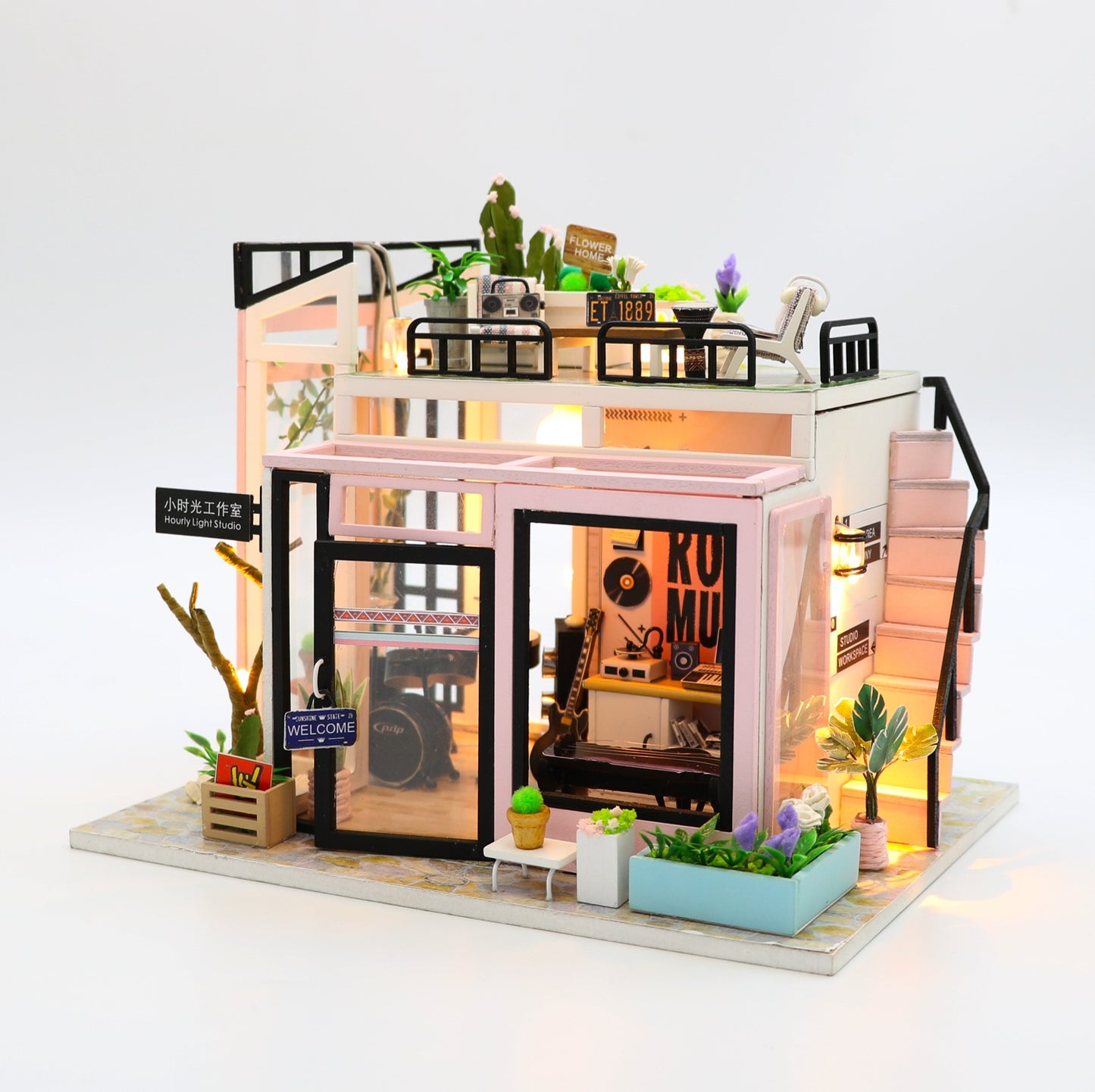 Houguang Studio DIY Miniature House