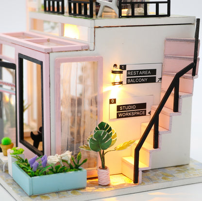 Houguang Studio DIY Miniature House