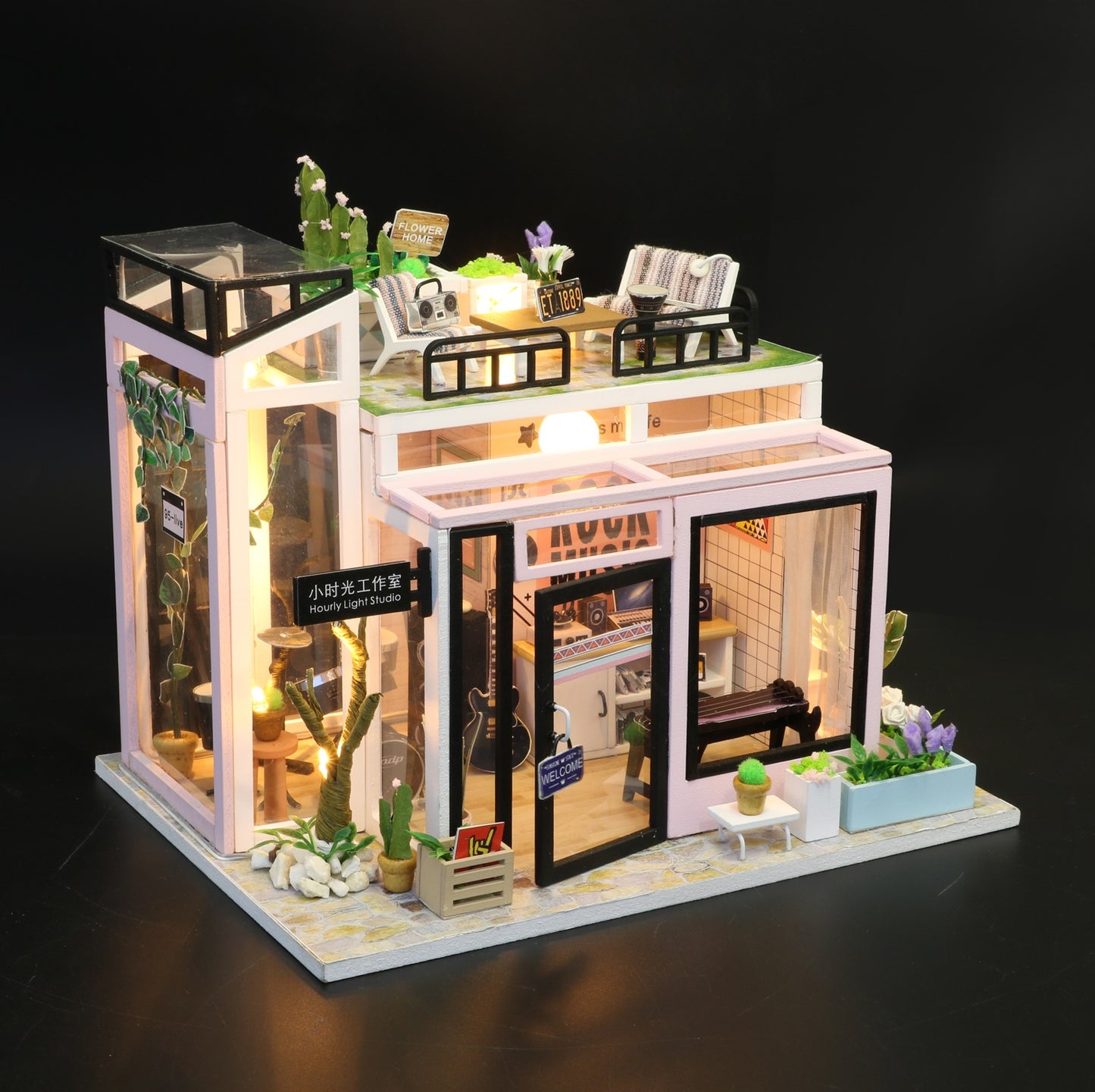 Houguang Studio DIY Miniature House