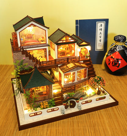 Ink Elegant Pavilion DIY Miniature House