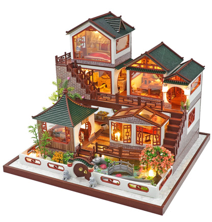 Ink Elegant Pavilion DIY Miniature House