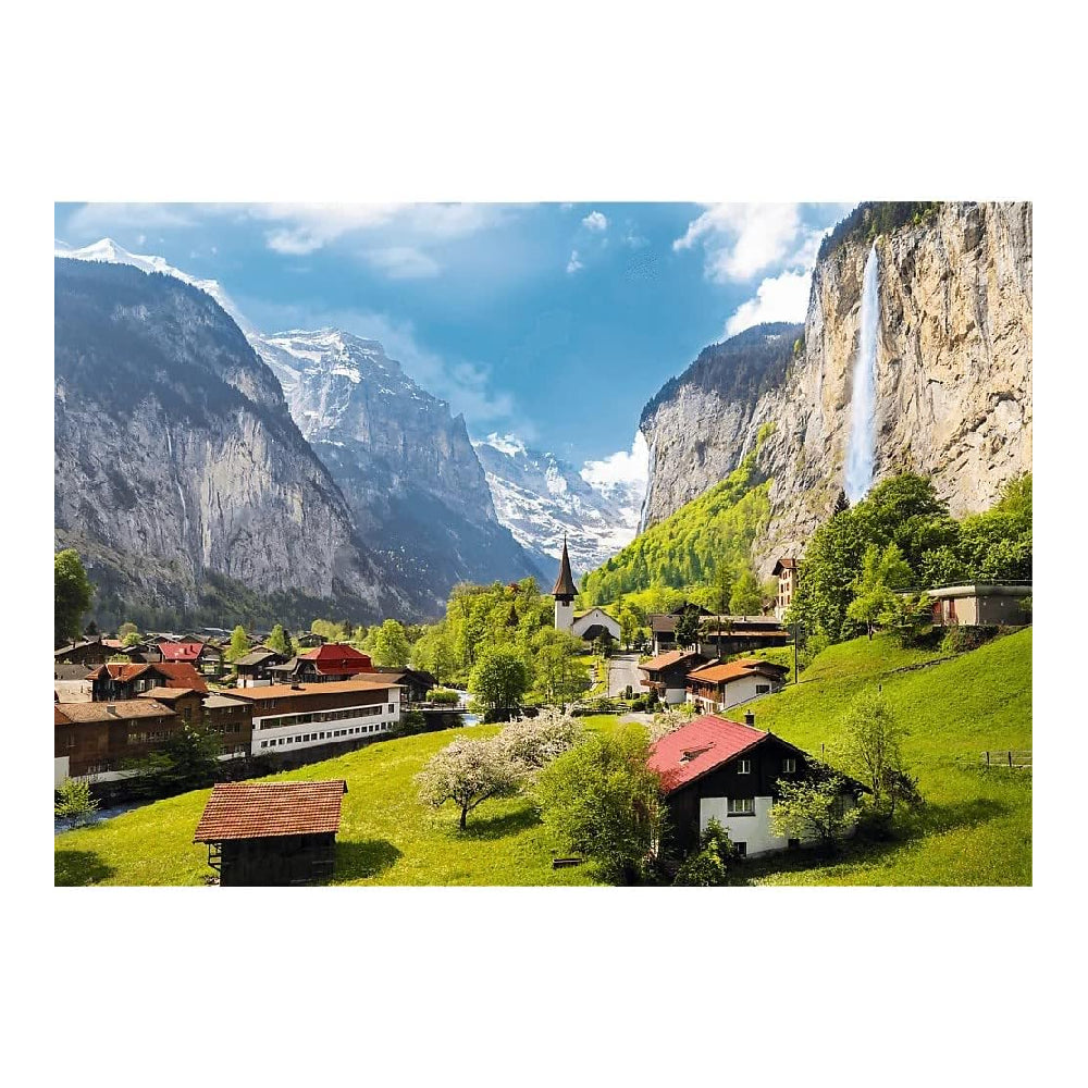 Trefl Jigsaw Puzzle - Lauterbrunnen, Switzerland 3000pcs 116*85cm - Puzzleit
