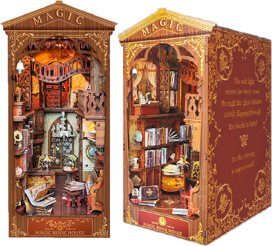 Magic House Book DIY Miniature Book Nook