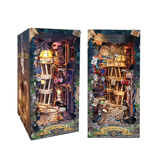 Magic Night Alley DIY Book Nook