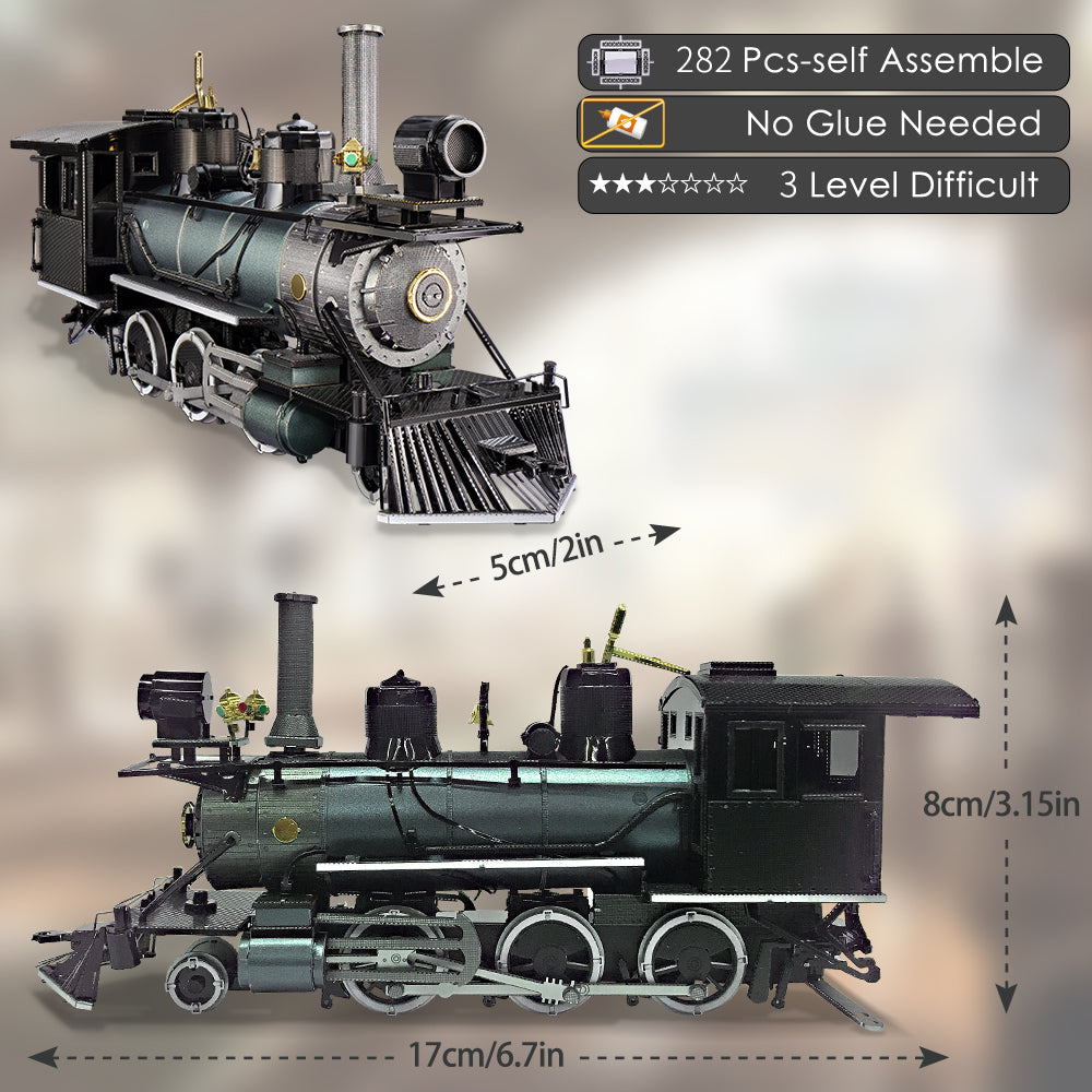 Mogul Locomotive 3D Metal Puzzles