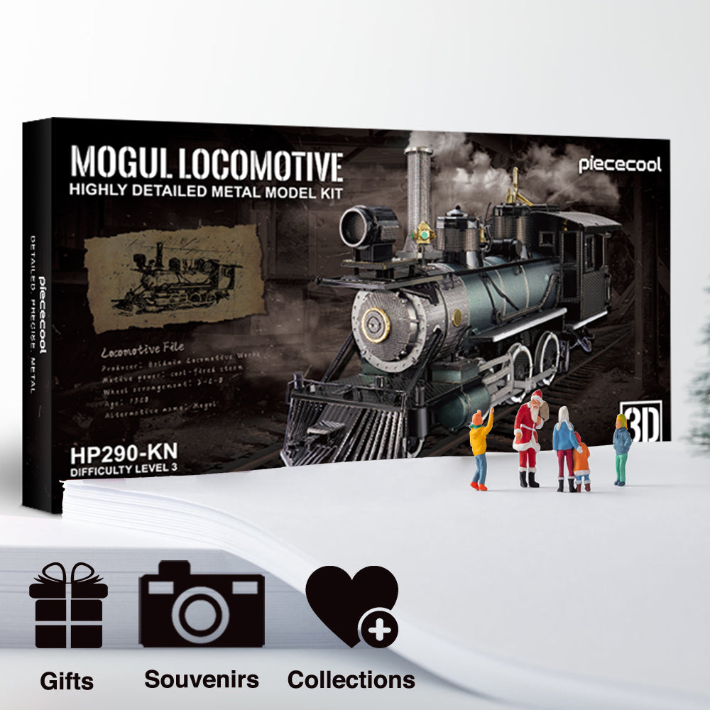 Mogul Locomotive 3D Metal Puzzles