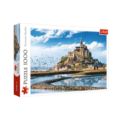 Trefl Jigsaw Puzzle - Mont-Saint-Michel, France 1000pcs 68*48cm - Puzzleit