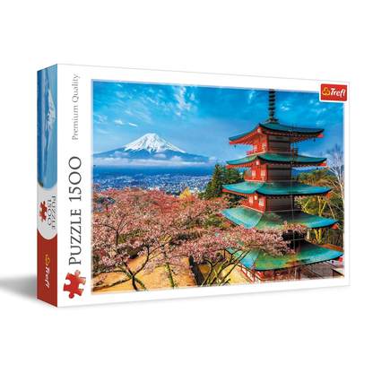Trefl - Mount Fuji, Japan 1500pcs 85*58cm - Puzzleit