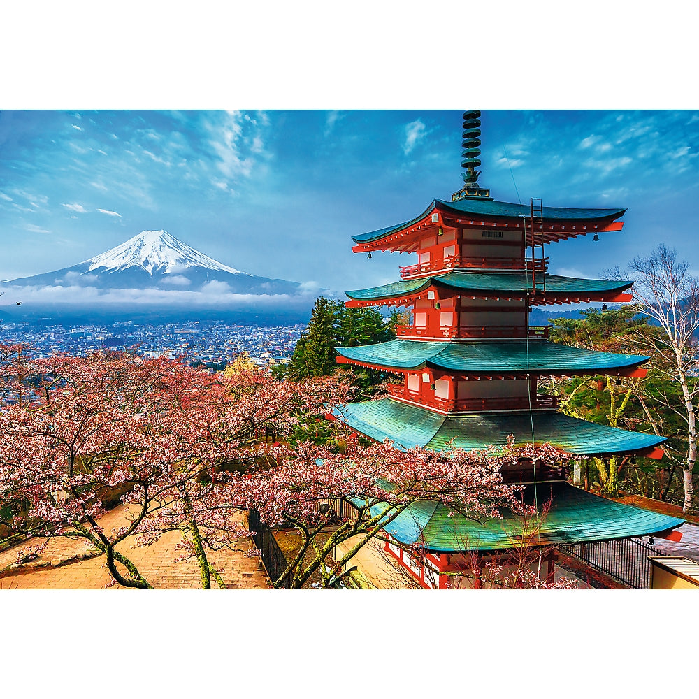 Trefl - Mount Fuji, Japan 1500pcs 85*58cm - Puzzleit