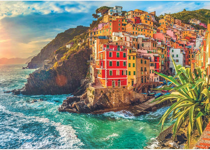 Trefl Jigsaw Puzzle - Riomaggiore Village, Italy 1000pcs 68*48cm - Puzzleit
