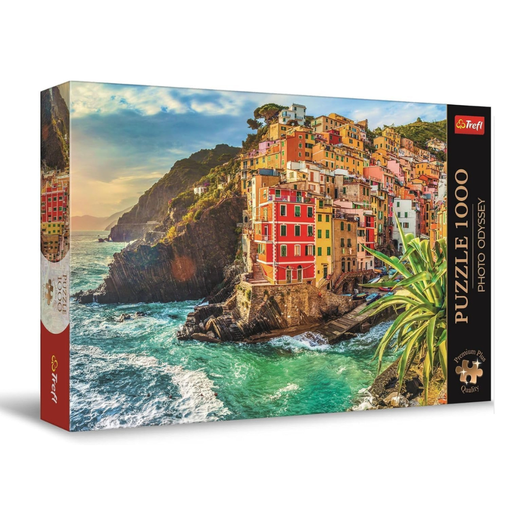 Trefl Jigsaw Puzzle - Riomaggiore Village, Italy 1000pcs 68*48cm - Puzzleit