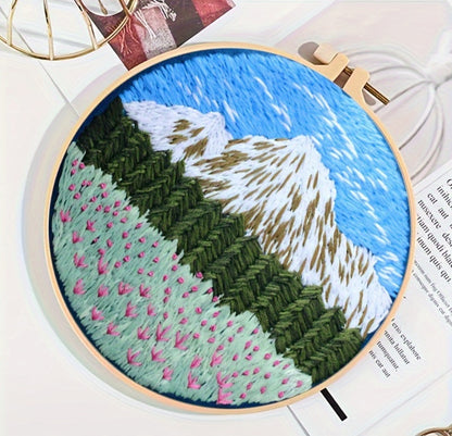 Eco Harmony Embroidery Kit 20cm