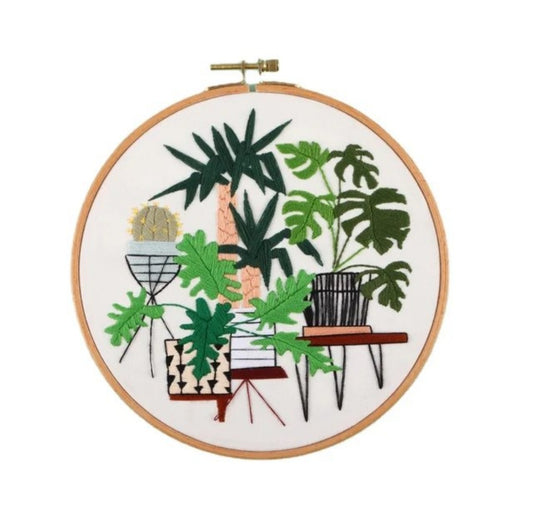 Gardenscape Embroidery Kit 20cm