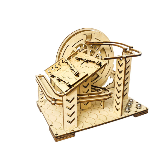 SlideShaper Marble Run Set 3D Mechanical Wooden Puzzle