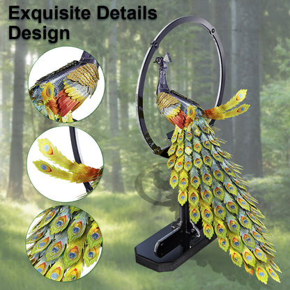 Splendid Peacock 3D Metal Puzzles